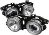 Spyder Auto BMW E34 5-Series Chrome Projector Headlight