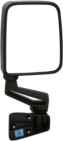 Dependable Direct Right Passenger Side Black Non-Heated Folding Door Mirror for Jeep Wrangler (1994 1995 1996 1997 1998 1999 2000 2001 2002) - CH1321296