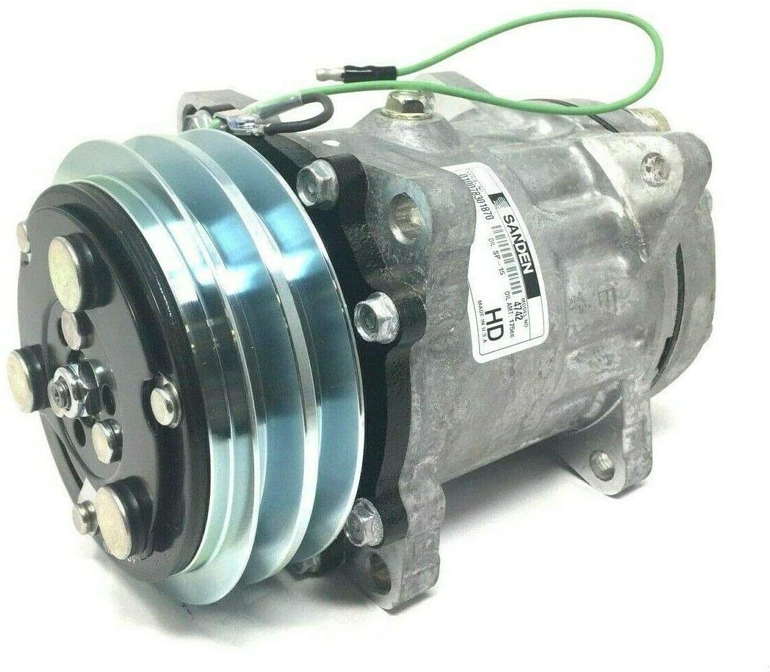 GENUINE SANDEN 4742 AC COMPRESSOR 75R84654