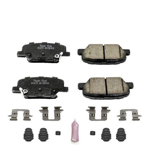 Power Stop Z23-1679, Z23 Evolution Sport Carbon-Fiber Ceramic Rear Brake Pads