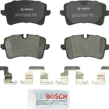 Bosch BP1547 QuietCast Premium Semi-Metallic Disc Brake Pad Set For Select Audi A6, A6 Quattro, A7 Quattro, A8 Quattro, RS5, RS7, S6, S7, S8, SQ5; Porsche Macan; Rear