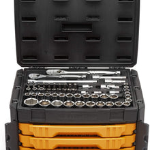 GEARWRENCH 219 Pc. Mechanics Tool Set in 3 Drawer Storage Box - 80940