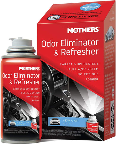 Mothers 06811 Odor Eliminator & Refresher, New Car Scent