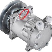 Mophorn Universal Air Conditioner AC Compressor and Clutch CO 4745C 7512858 ABPN83304404 SD7H15
