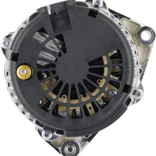 Powermaster 18247 Chrome Alternator (AD230 120A 6 Groove Pulley OE Hookup PLFS)