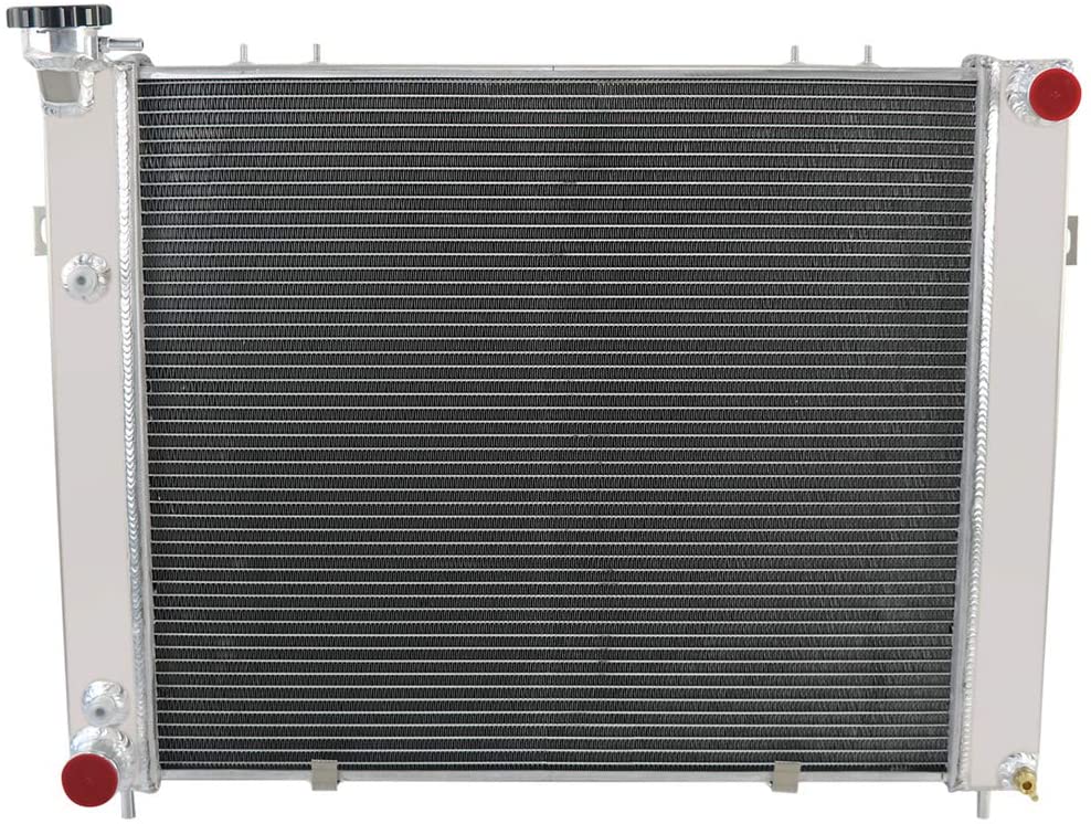 CoolingSky 2 Row All Aluminum Radiator for 1993-1997 Jeep Grand Cherokee 4.0 6Cyl Engine