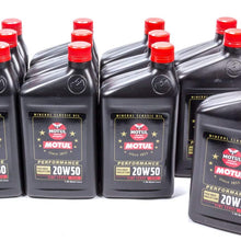 Motul 108081 Classic Performance20W50, 33.81 Fluid_Ounces