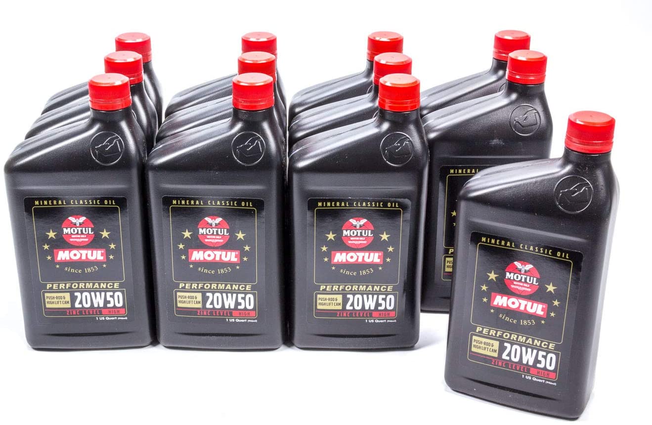 Motul 108081 Classic Performance20W50, 33.81 Fluid_Ounces