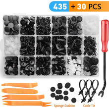 AIRKOUL 465 PCS Car Retainer Clips Plastic Rivets Fasteners Push Retainer Kit Most Popular Sizes Auto Push Pin Rivets Set -Door Trim Panel Fender Clips for GM Ford Toyota Honda Chrysler