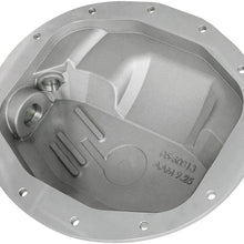 aFe Power 46-70400 Street Series Front Differential Cover Raw w/Machined Fins