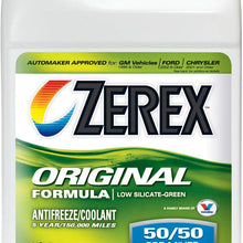 Zerex Original Green 50/50 Prediluted Ready-to-Use Antifreeze/Coolant 1 GA, Case of 6