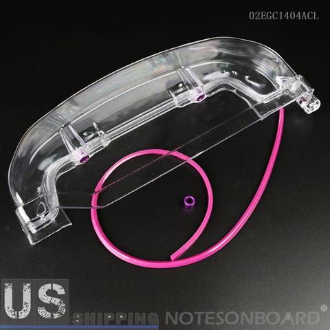 Clear Cam Gear Timing Belt Cover For Mitsubishi Eclipse 4G63 Turbo DSM 1G EVO1 2 3