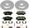 Power Stop ESK2925 Front Euro-Stop Brake Kit Mercedes