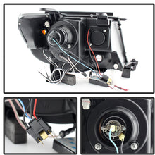Spyder Auto 5079046 CCFL Halo Projector Headlights Black/Smoked