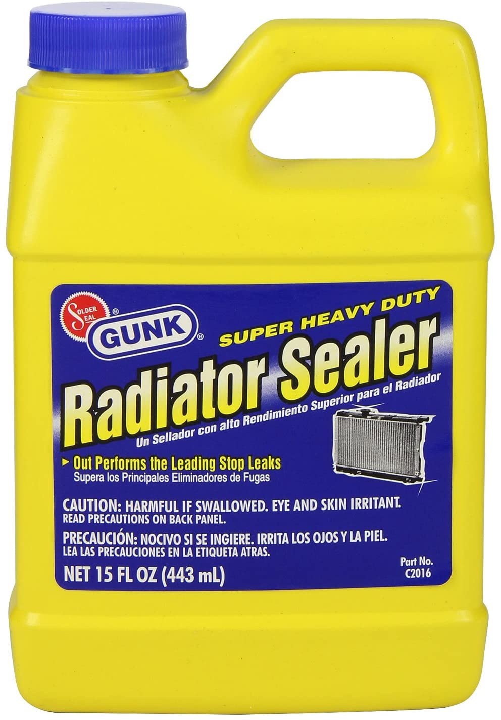 Niteo TITESEAL by GUNK C2016 Super Radiator Sealer -15 oz. (One Each, 15 oz.)