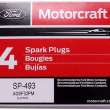 Motorcraft Spark Plugs SP493 AGSF32PM Platinum and MAS Ignition Coils compatible with Ford Mazda Tribute Mercury 3.0 V6 DG513 DG500 FD502(pack of 6)