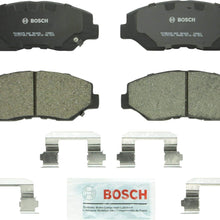 Bosch BC943 QuietCast Premium Ceramic Disc Brake Pad Set For: Honda Accord, Pilot, Front