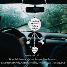 Lywjyb Birdgot Guardian Angel Rearview Mirror Guardian Angel Car Charm Guardian Angel Window Hanging Ornament Car Interior Rearview Mirror Pendant New Car Mirror Charms