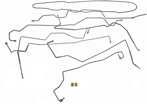 Dorman 919-244 Brake Hydraulic Line Kit for Select Ford Models (OE FIX)