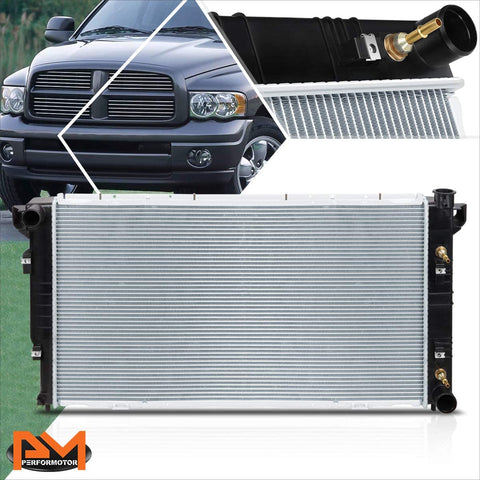 DPI-1555 Full Aluminum OE Style Radiator Compatible with Dodge Ram 2500/3500 8.0L AT 94-02