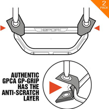 GPCA Headrest Grab Handles PRO Universal for Jeep, Truck,Sports Car,Easy headrest Pole Mount for 4X4 Off-Road Backseat Passengers. GP Back Grip Patent Pending. (RED Aluminum)