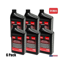 (6-Packs) 32Oz Genuine OEM Tоrо SAE 10W-30 4 Cycle Engine Oil 38280