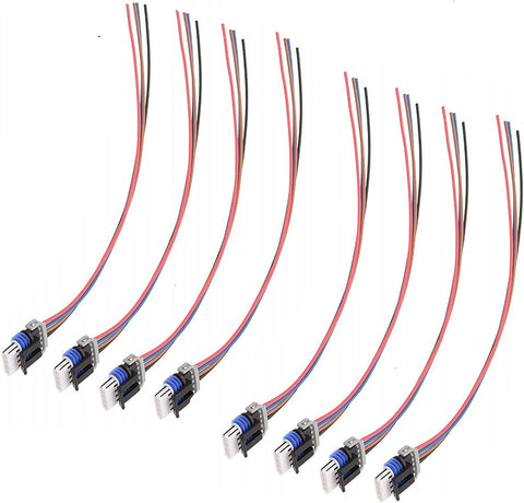 Michigan Motorsports Ignition Coil Connector Wiring Harness Pigtail Fits GM LS2 LS7 LQ4 5.3 6.0 8.1 Truck QTY 8