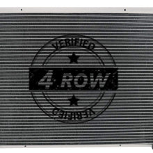 CoolingSky 4 Row All Aluminum Radiator for 70-81 Chevy Camaro / 68-74 Chevrolet Nova &Other GM Cars, 21'' Core