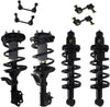 Detroit Axle - 8pc Front & Rear Struts w/Coil Spring Assembly, Stabilizer Sway Bar Links for 2002-2006 Honda CR-V