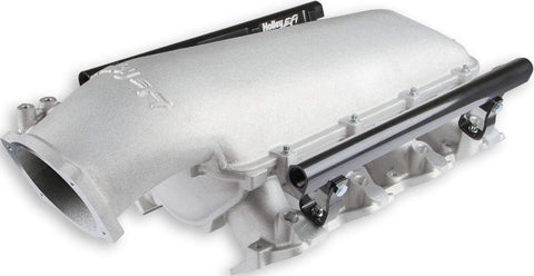 BRAND NEW HOLLEY MODULAR LO-RAM EFI MANIFOLD KIT,TOP-FEED PLENUM,SILVER FINISH,COMPATIBLE WITH GM LS1,LS2 & LS6 GEN III & IV ENGINES