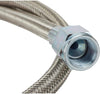 36 Inch Braided S.S. Brake Line - Straight AN3-2 Pack