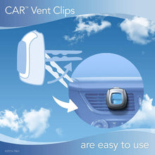 Febreze 13 Car Air Freshener, Set of 5 Clips, Linen & Sky-up to 150 Days