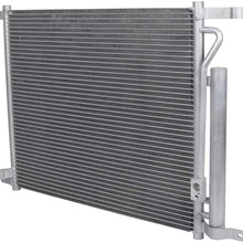 AUTOMUTO 3877 Air Conditioning Condenser Fits for 2009-2011 Aveo 2009-2011 Aveo5 2012 Captiva Sport 2009-2010 Pontiac G3 2009 Pontiac G3 Wave