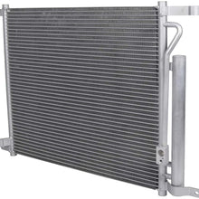 TUPARTS AC A/C Condenser AC3877 Compatible with for 2009 2010 2011 for Chevrolet Aveo 2009-2011 for Chevrolet Aveo5 2012 for Chevrolet Captiva Sport 2009 2010 for Pontiac G3 2009 for Pontiac G3 Wave