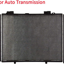 YGKJ Automatic AT Aluminum/Plastic Radiator 1 Row compatible with 1996-1997 Mercedes-Benz E320