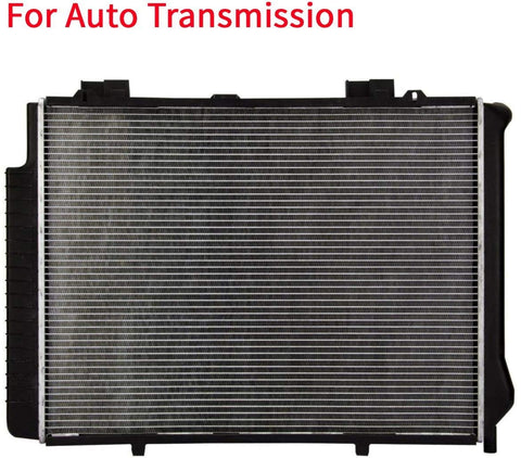 YGKJ Automatic AT Aluminum/Plastic Radiator 1 Row compatible with 1996-1997 Mercedes-Benz E320