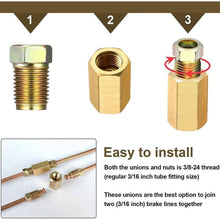WHWEI Brass Fittings Stopper 12 S4M4 (Color : Copper Unions)