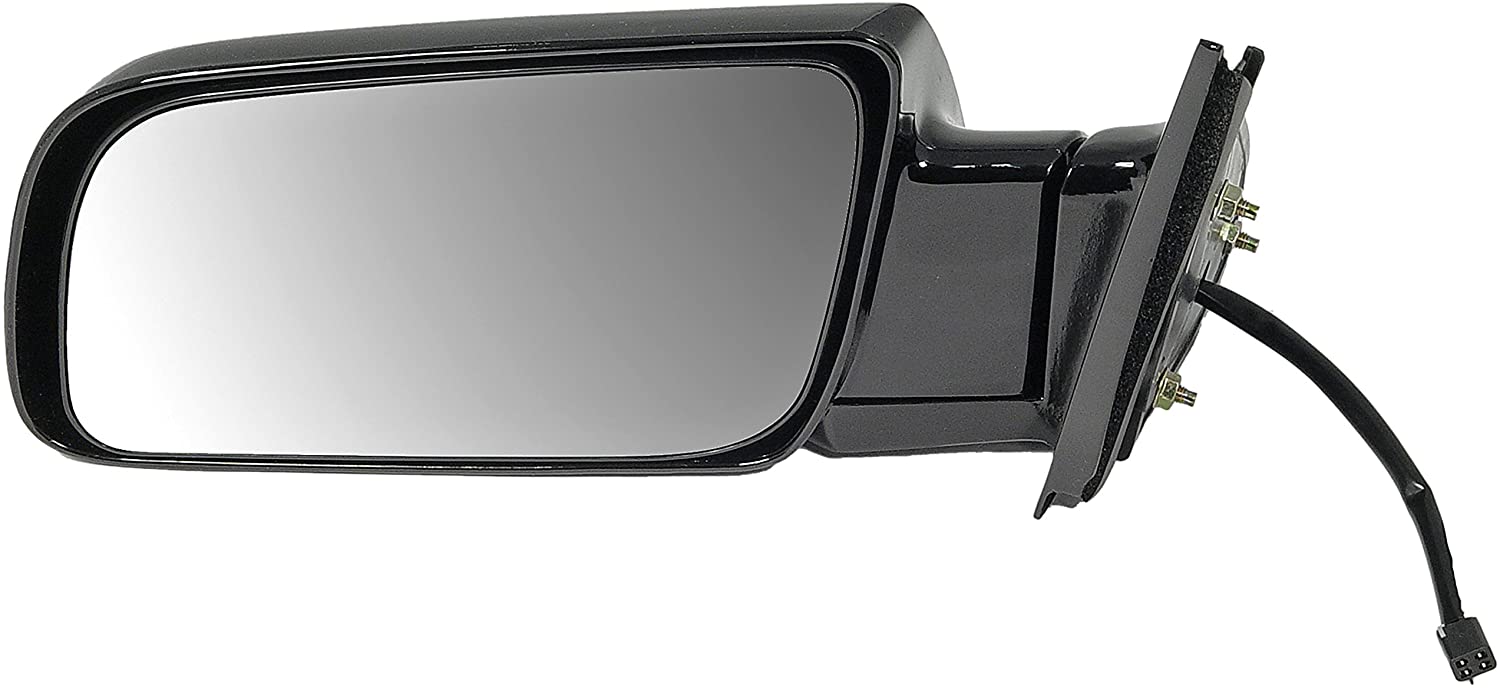 Dorman 955-191 Driver Side Power Door Mirror - Folding for Select Chevrolet / GMC Models, Black