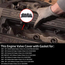 Part# 13264-JA00A Engine Valve Cover with Gasket for 2007-2012 Sentra 2007-2013 Altima L4 2.5L - CNVG-D1230