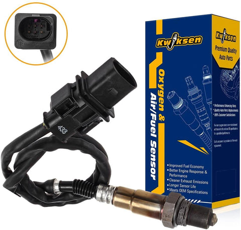 Kwiksen Upstream Air Fuel Ratio Oxygen Sensor 234-5107 Replacement for GTI Jetta Passat 2.0L 2006 2007 2008 2009 2010/ A3 2.0L 2006-2013/ A3 Quattro TT Quattro 2.0L 09-13