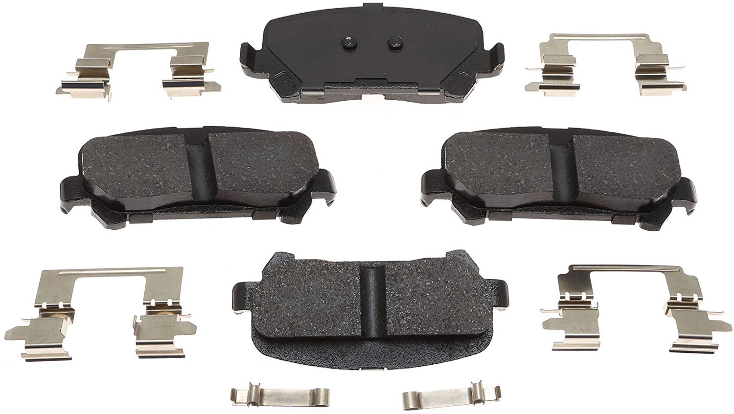 ACDelco 17D1806CH Professional Ceramic Front Disc Brake Pad Set