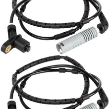 AUTEX 2PCS ABS Wheel Speed Sensor Rear Left & Right ALS450