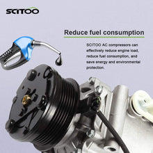 SCITOO AC Compressor Compatible with 2003-2005 for Ford E150 250 350 450 550 5.4L 4.6L