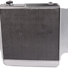 3 Row Core Full Aluminum Racing Radiator Replacement For Jeep Wrangler TJ YJ GM For Chevy V8 Conversion 1987-2006 1988 1989 1992 1993 1996 1997 1998 2002