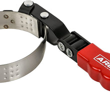 ARES 56039 - 4-in-1 Swivel Oil Filter Wrench - 2 3/8" to 4 3/8" (60mm to 110mm) Capacity - 180 Degree Swivel for Better Access, Self-Tightens on Filter