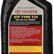 Toyota 6 Pack 00279-000T4 Automatic Transmission Fluid, 192 Ounces, 6 Pack, 192 Ounces, 6 Pack