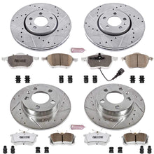 Power Stop K899-26 Front & Rear Z26 Street Warrior Brake Kit Volkswagen