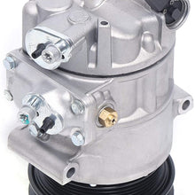 TBVECHI AC Compressor, A/C Compressor Air Conditioner Compressor AC Compressor and A/C Clutch IG567 PXE16 Fits for VW Jetta 2.5L 2005-2014