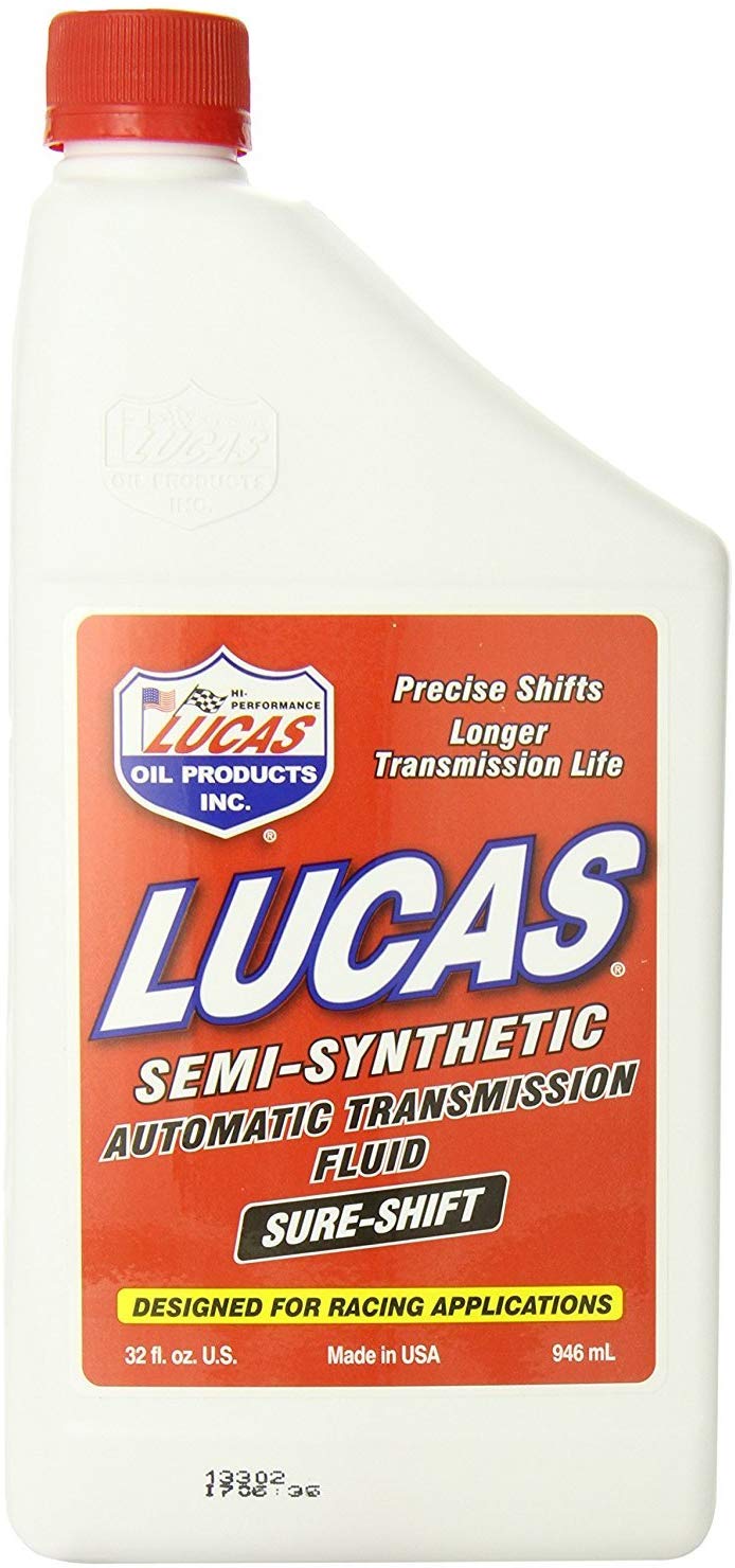 Lucas Oil 10052-EACH Semi-Synthetic Automatic Transmission Fluid - 1 Quart (12)