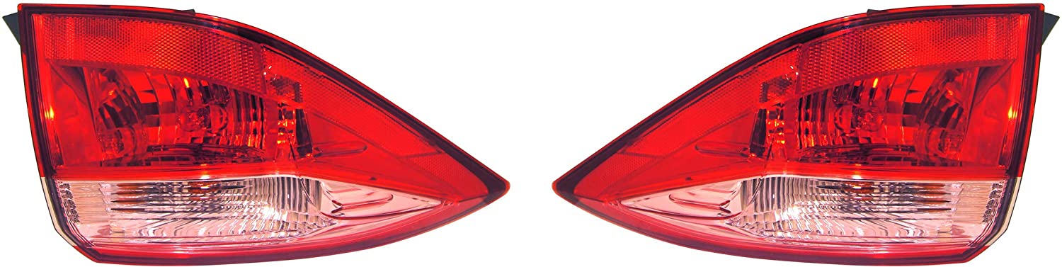Epic Lighting OE Fitment Replacement Rear Brake Tail Lights Assemblies Compatible with 2017-2019 Corolla Left Driver & Right Passenger Sides Pair